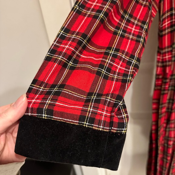 Red Plaid Dress - Picture 7 of 8